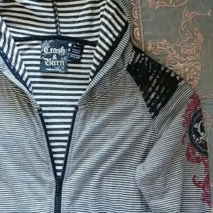 Crash & Burn lightweight hoodie